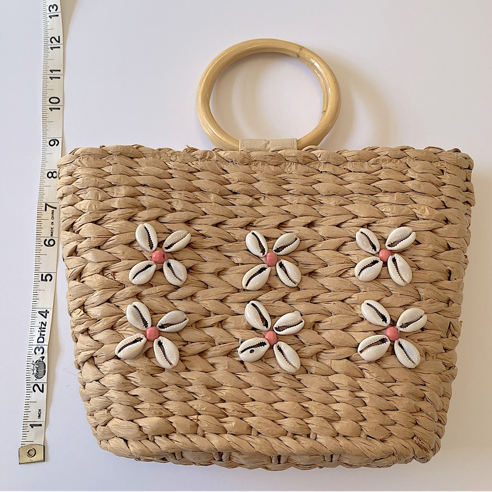 NWOT Collection 18 Straw Bag - Picture 8 of 9